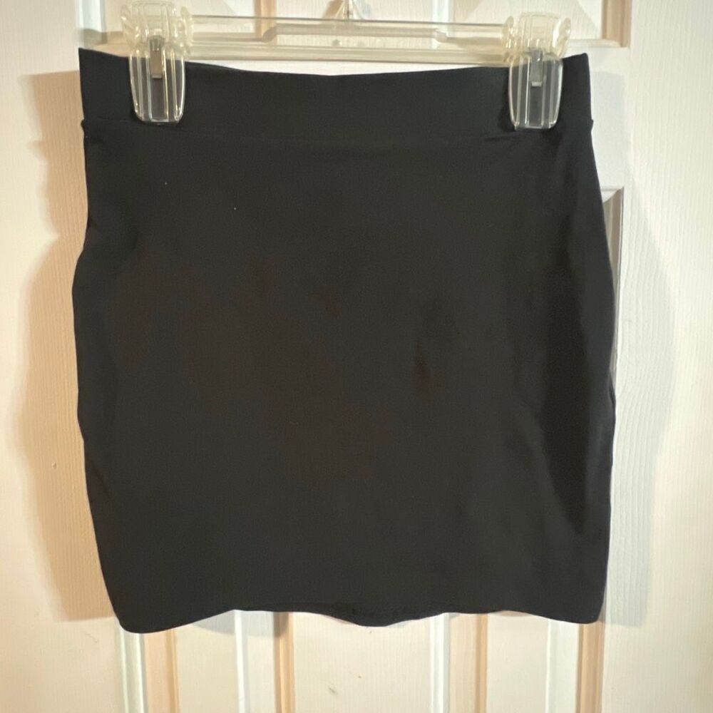 Divided by H&M Basic Women's Black Stretch Pencil Mini Skirt Size Small